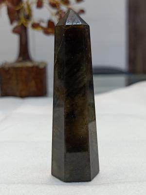 Natural Labradorite Crystal Tower