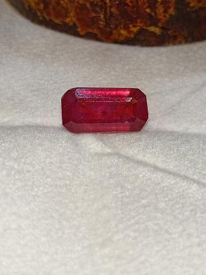 Natural Ruby/Manak  7.60 Carat