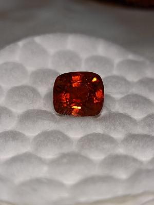 Natural Hessonite Garnet (Gomed) 6.40 Carat