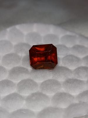 Natural Hessonite Garnet (Gomed) 7.65 Carat