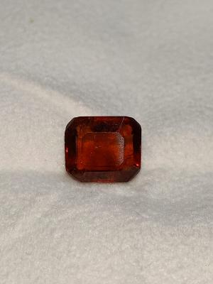 Natural Hessonite Garnet (Gomed) 7.60 Carat