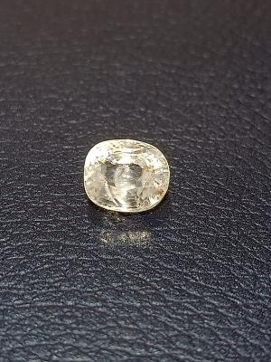 Natural White Zircon 3.65 Carat