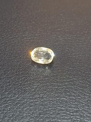 Natural White Zircon 3.80 Carat
