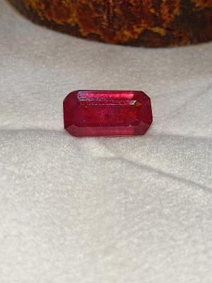 Natural Ruby/Manak  7.60 Carat